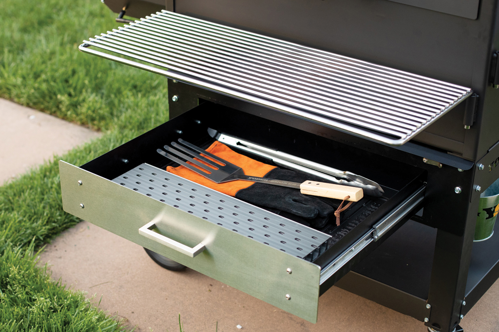 Yoder Smokers YS640 Storage Drawer (fits YS640s Standard Cart only) –  Outdoor Home