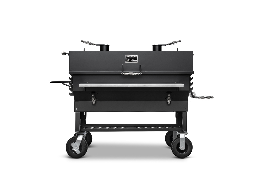 YODER SMOKERS 24 inch x 48 inch Charcoal Grill on Competition Cart