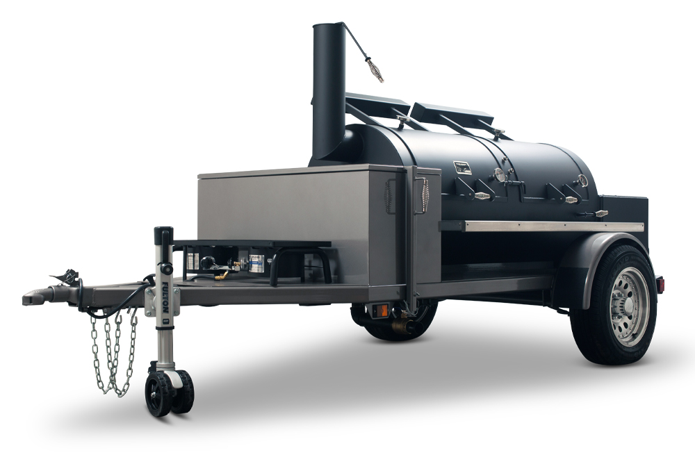 The Frontiersman Competition Offset Smoker - Yoder Smokers