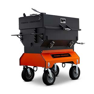 Yoder Smokers 24 by 36 Inch Charcoal Grill on Competition Cart