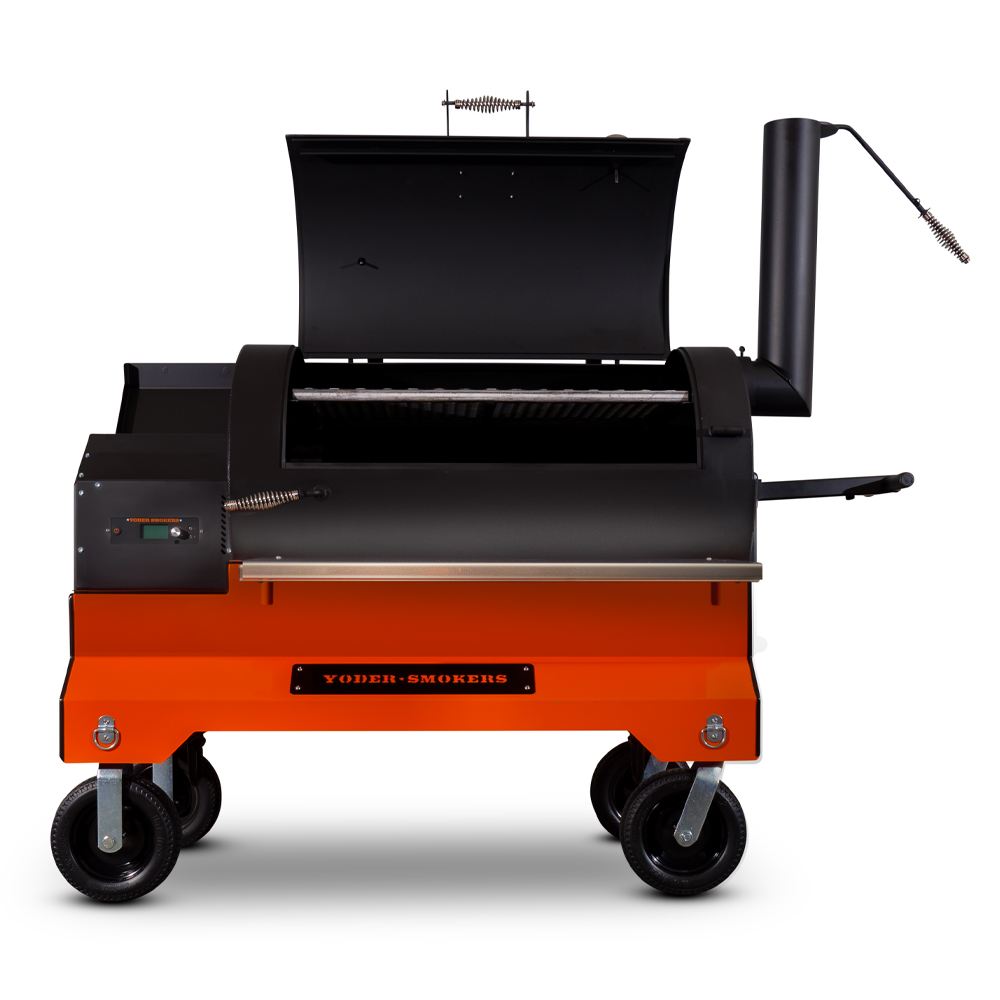 Yoder Smokers YS1500S Outlander Competition Pellet Grill - Meadow Creek  Barbecue Supply